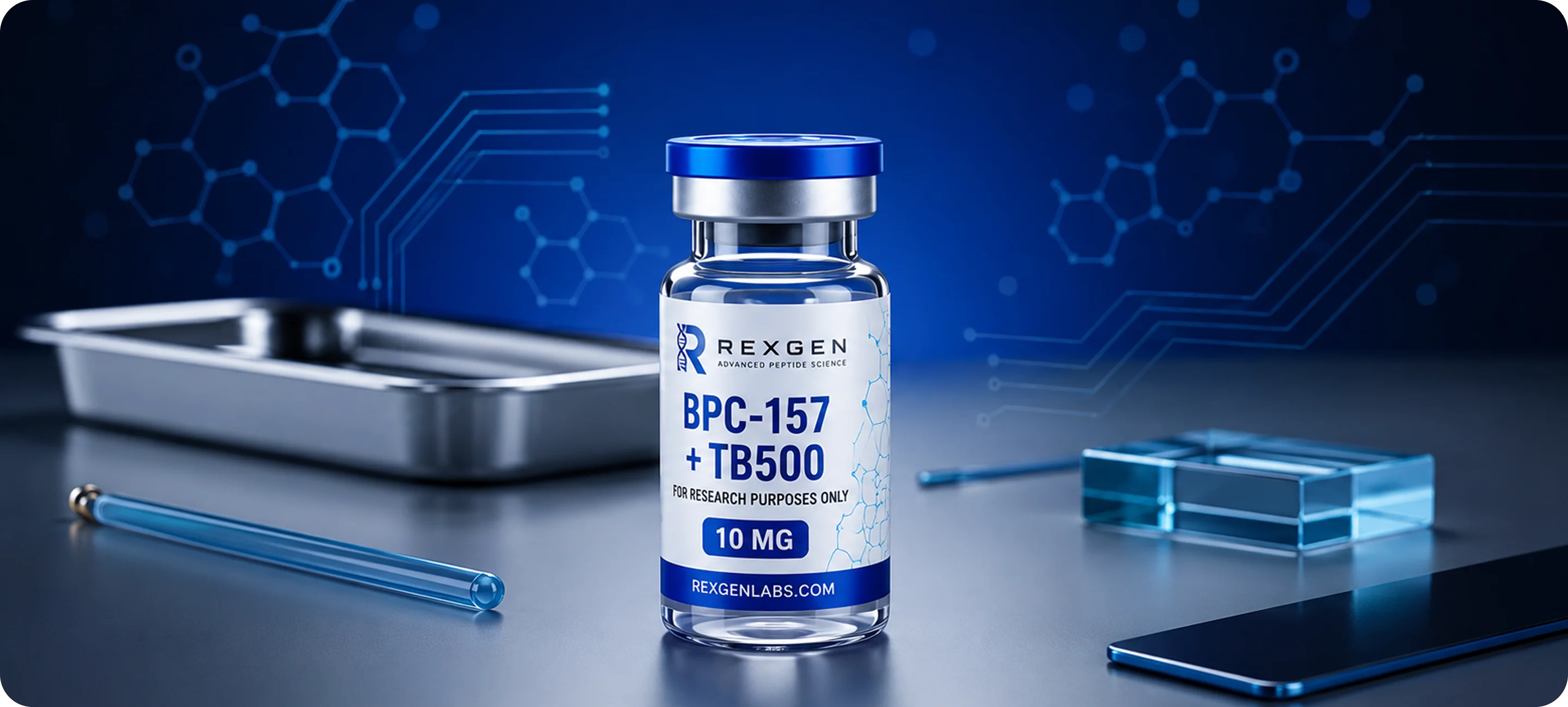 REXGEN compound in a quality control laboratory